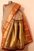 Zari Checks Kanjeevaram Silk Saree